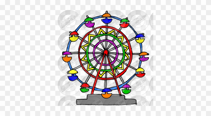 Ferris Wheel Picture - Ferris Wheel Clip Art #663735