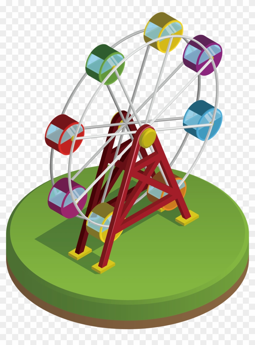 Ferris Wheel Clip Art - Ferris Wheel Clip Art #663757