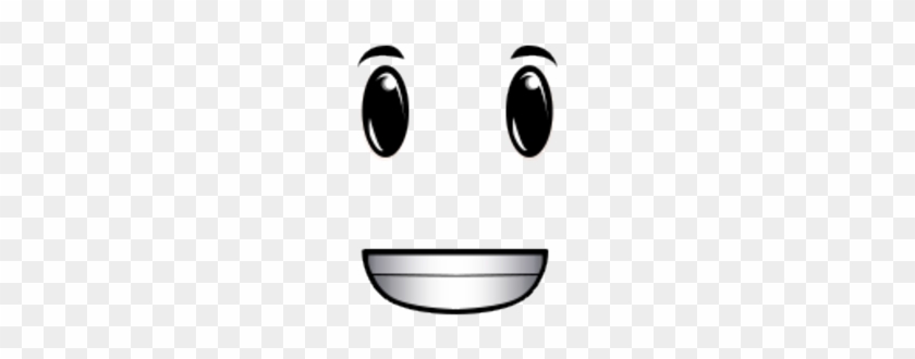 Friendly Smile Roblox Face Friendly Smile Free Transparent Png