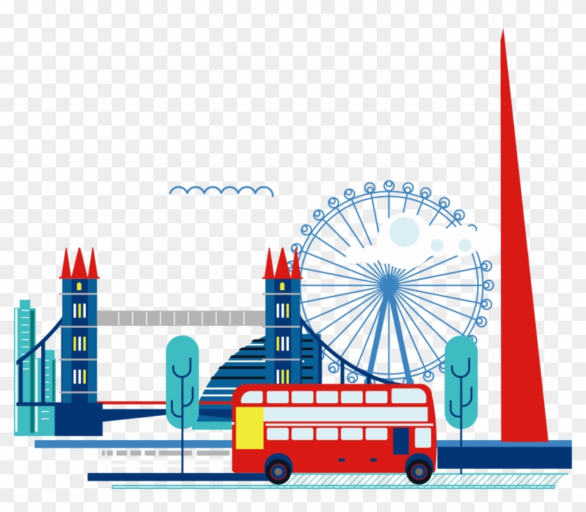 The Shard Skyline City Of London Clip Art - London Skyline Illustration #663763