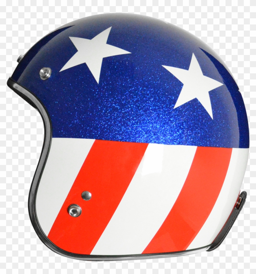 Vegas Vegas - American Flag Motorcycle Helmet #663812