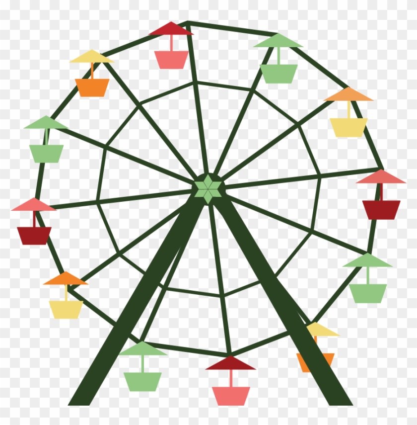 The Ferris Wheel - Pariserhjul Png #663860