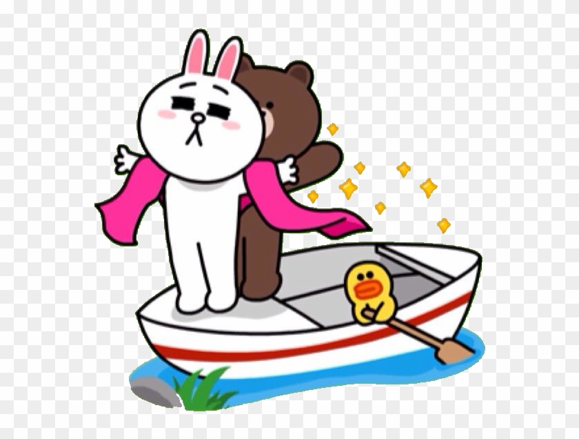 Titanic - Line Stickers Brown And Cony #663867
