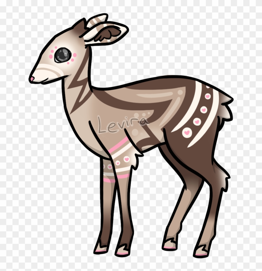 Musk Deer Reindeer Gazelle Clip Art - Musk Deer Reindeer Gazelle Clip Art #663966