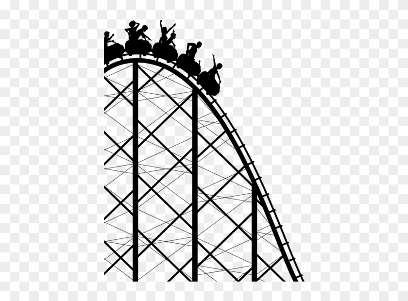 Coming To A - Roller Coaster Vector #664009