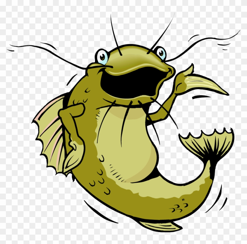 Pin Catfish Clipart - Catfish Cartoon Png #664063