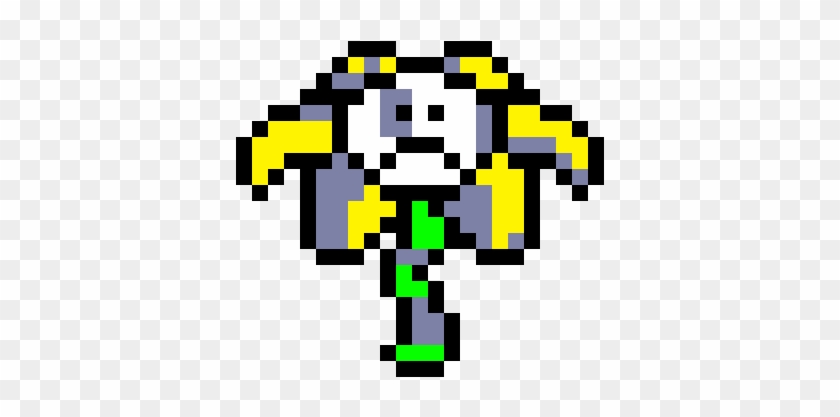 Flowey Undertale Pixel Art by Pixelfell on DeviantArt