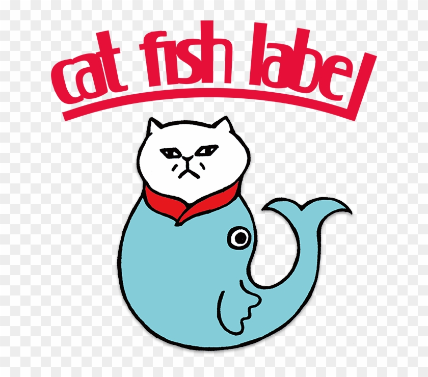 Cat Fish Label #664165