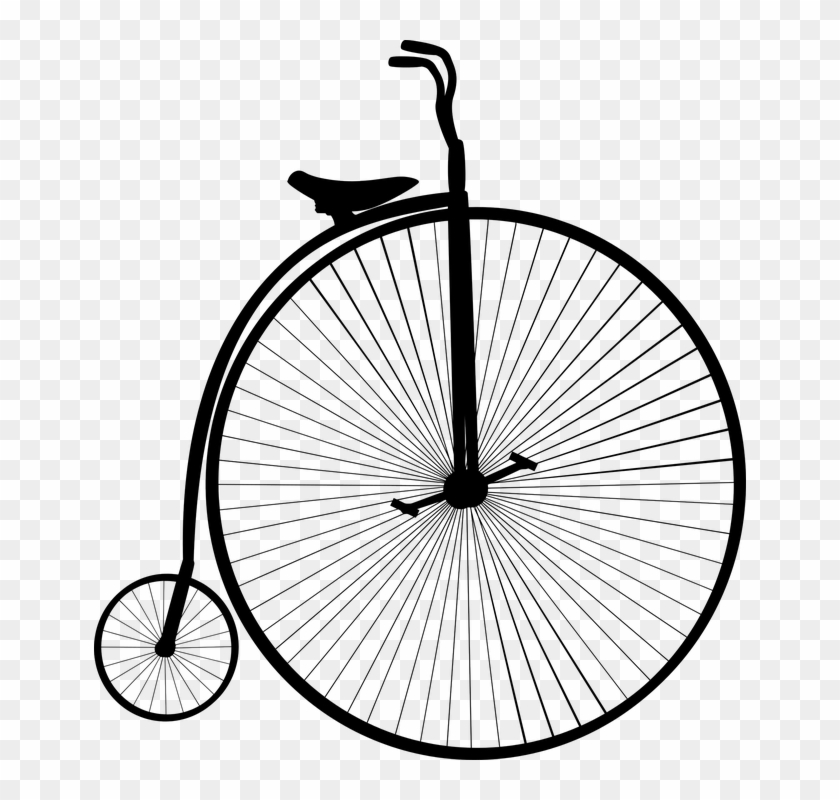 Penny Farthing Bicycle Png #664250