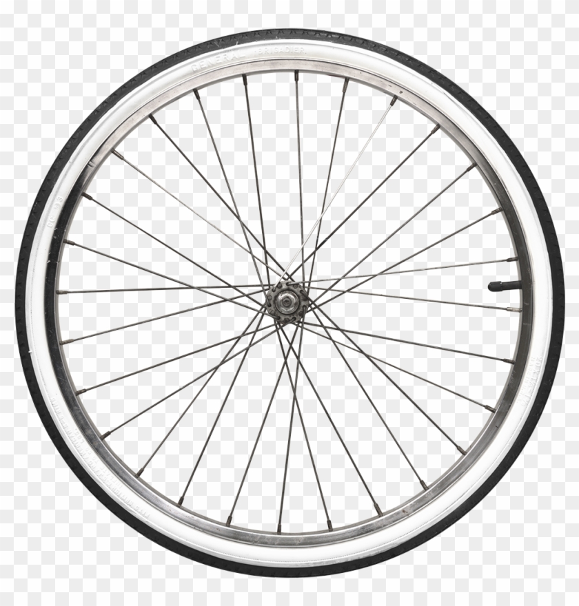 Vintage Bike Wheel Drawing - Vintage Bicycle Wheel Png #664264