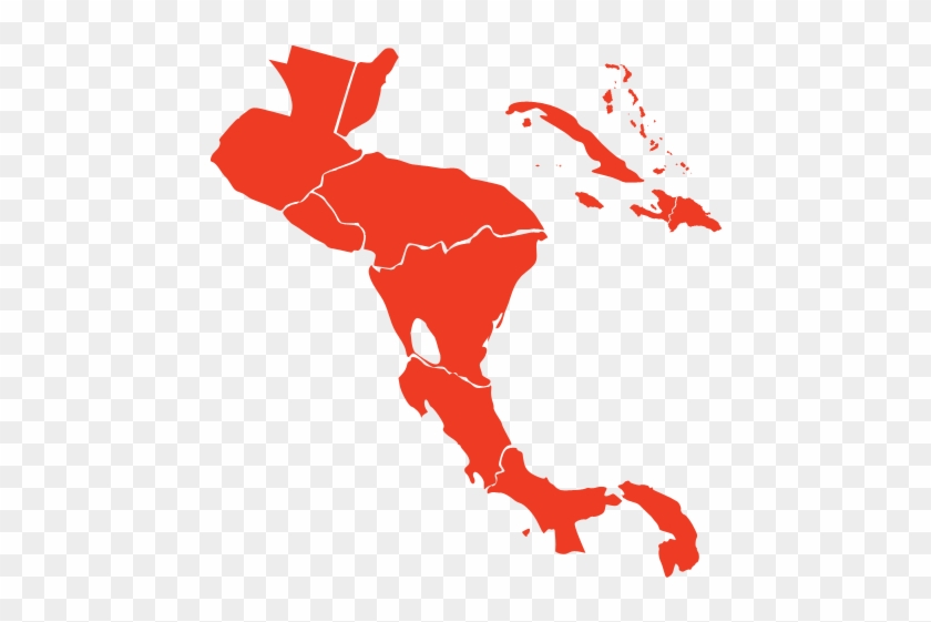 Centurion Club - Blank Map Of Central America #664341