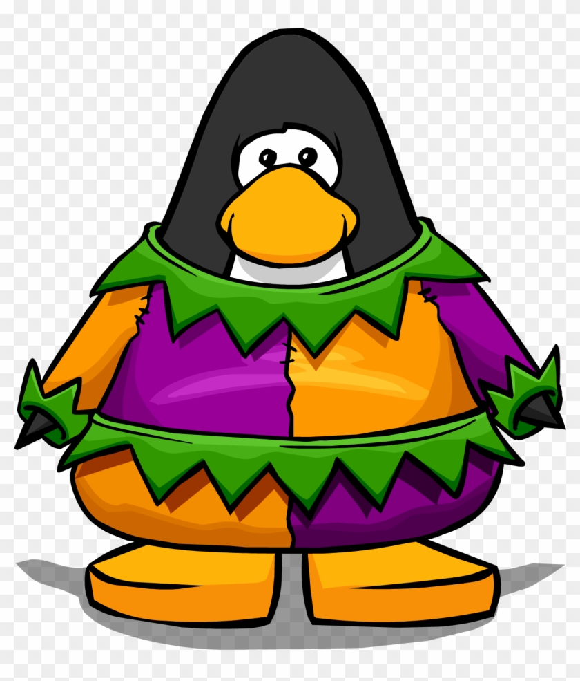 Court Jester From A Player Card - Club Penguin Bling Bling Necklace #664372