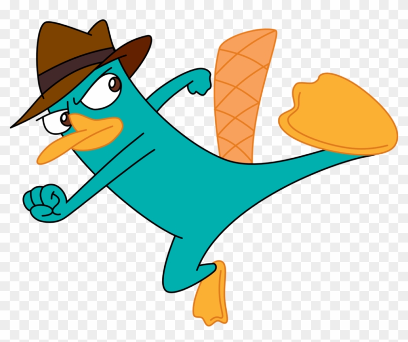 Perry The Platypus By Sarrel-d3gvo02 By Jjsliderman - Agent P Phineas And Ferb #664402