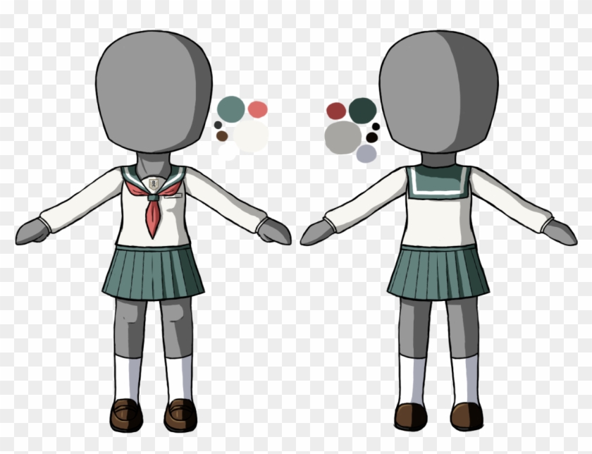 Byakudan Female Uniform - Corpse Party Byakudan Senior High School #664743