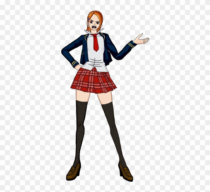 Nami School Outfit Render By Serge96 - One Piece Nami School #664755