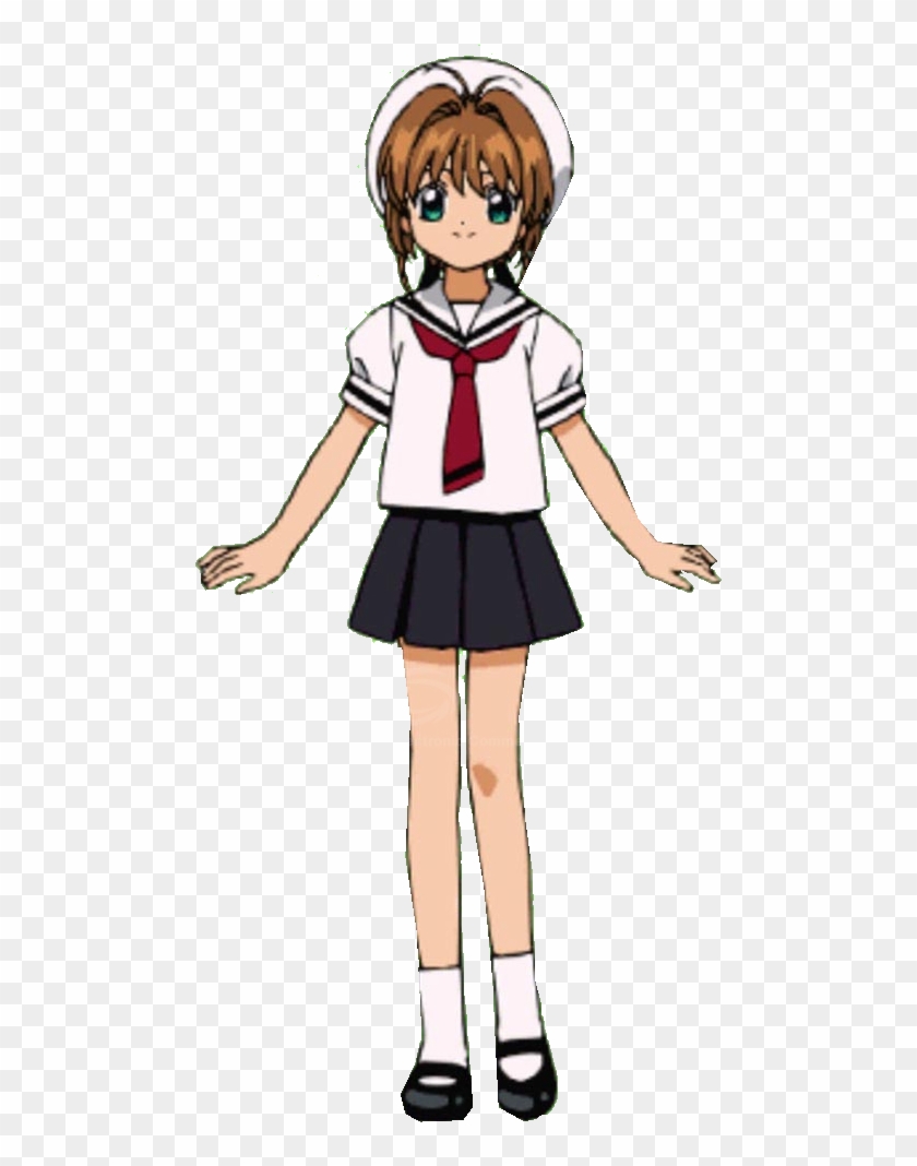Sakura Kinomoto Summer Uniform Rendered By Alerkina2 - Cardcaptor Sakura School Uniform Cosplay #664759