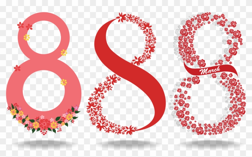 International Womens Day March 8 Woman - Ocho Png Flores #664768