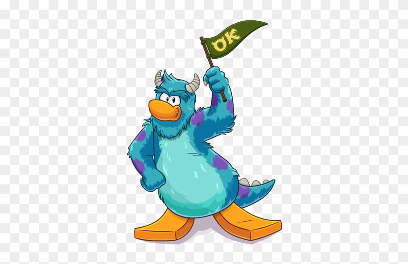 Club Penguin Clip Art - Sulley Club Penguin #664796