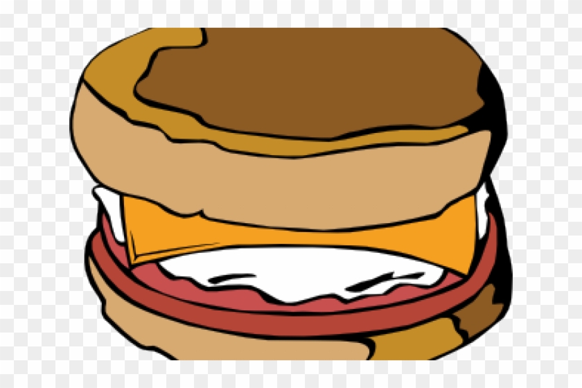 Breakfast Sandwich Cliparts - Breakfast Sandwich Clip Art #664843