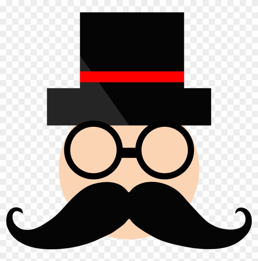 Man In Top Hat - Man In Top Hat Clipart #664920