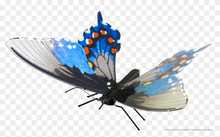 Metal Earth 3d Laser Cut Model Kit Butterfly - Fascinations Metal Earth Butterflies 3d Metal Model #665054