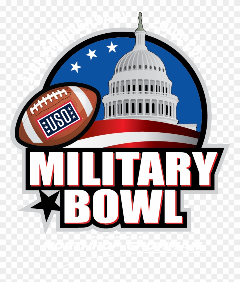 Military Bowl Presented By Northrop Grumman World Famous - 2017 Military Bowl Logo #665170