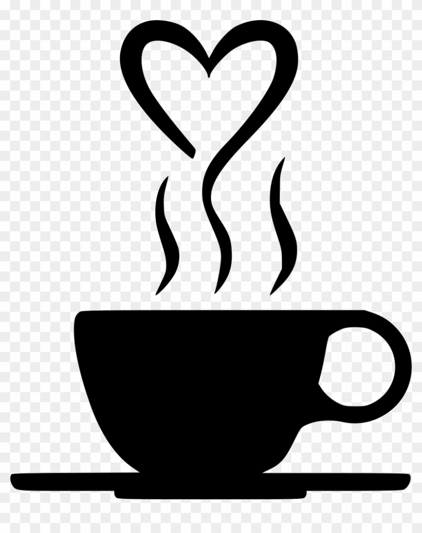Wispy Smoke - Coffee Cup Svg Heart #665210