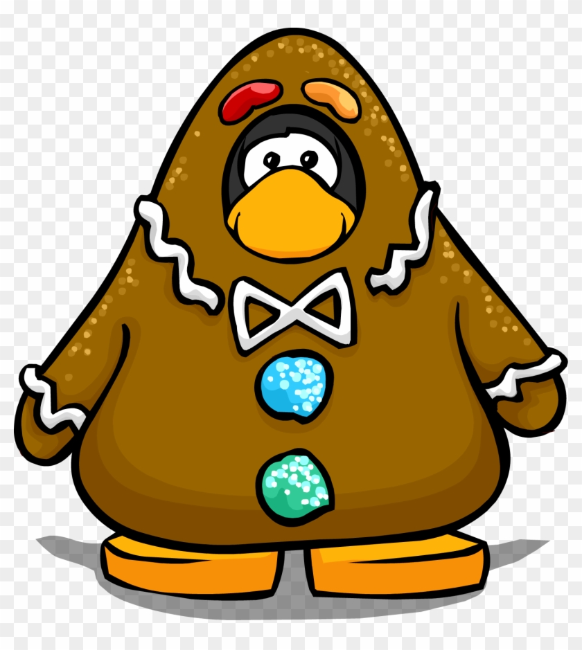 Gingerbread Costume Pc - Club Penguin #665283