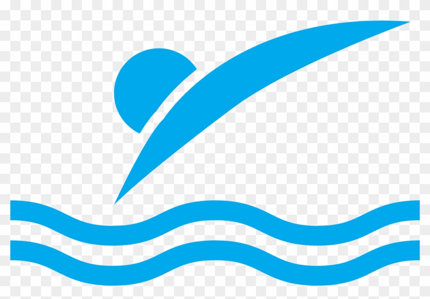Swimming Symbol Sport Clip Art - Swimming Symbol Sport Clip Art #665317