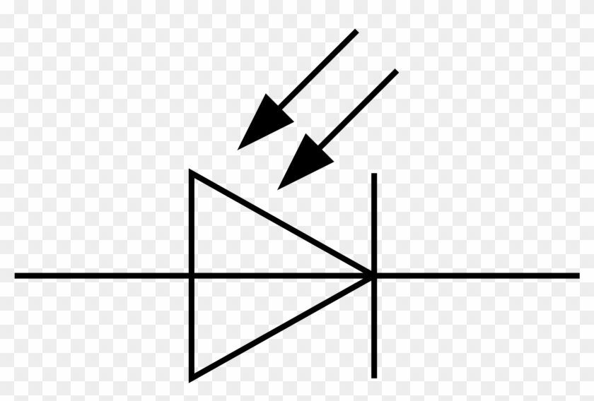 Iec Photodiode Symbol - Photodiode Symbol #665335