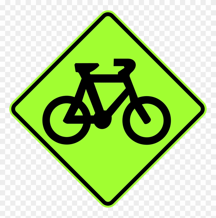 240 × 240 Pixels - Bicycle Path Signs - Bike Symbol #665536