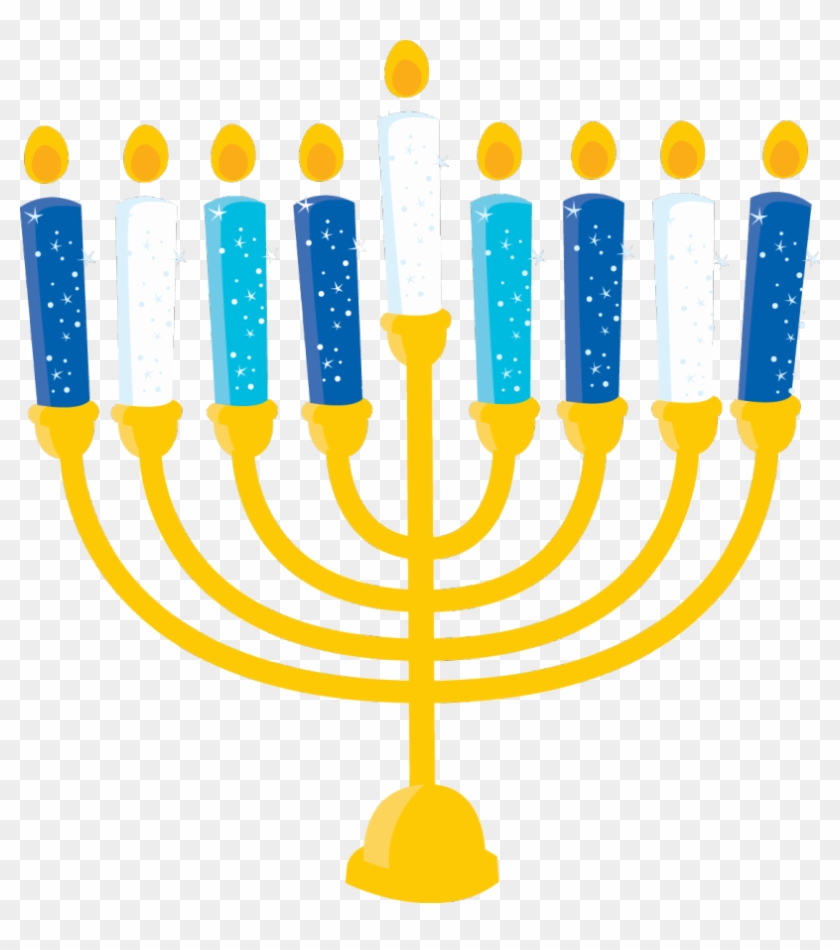 Thursday, December 10, - Menorah Clip Art #665609