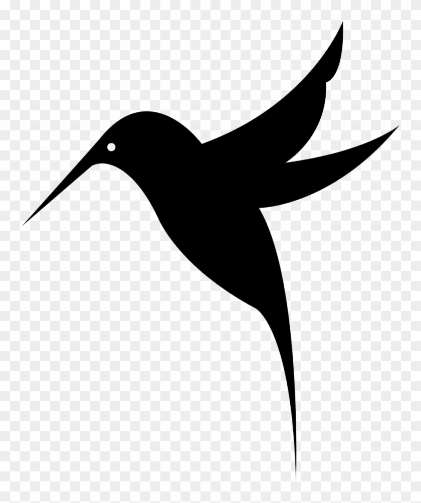 Hummingbird Drawing Clip Art - Hummingbird Silhouette Tattoo #665616