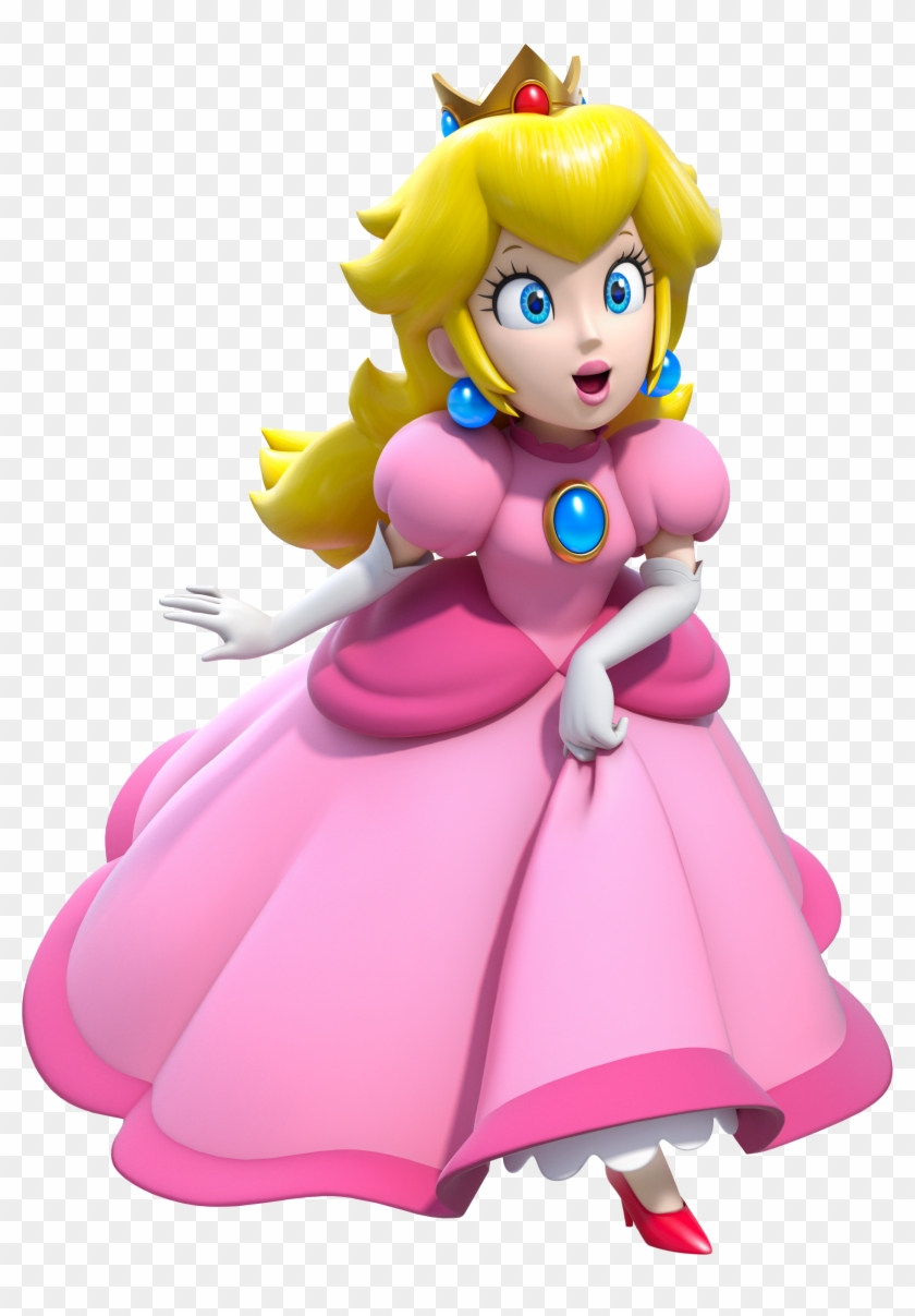 Princess Peach Clipart Transparent - Super Mario 3d World Peach #665618