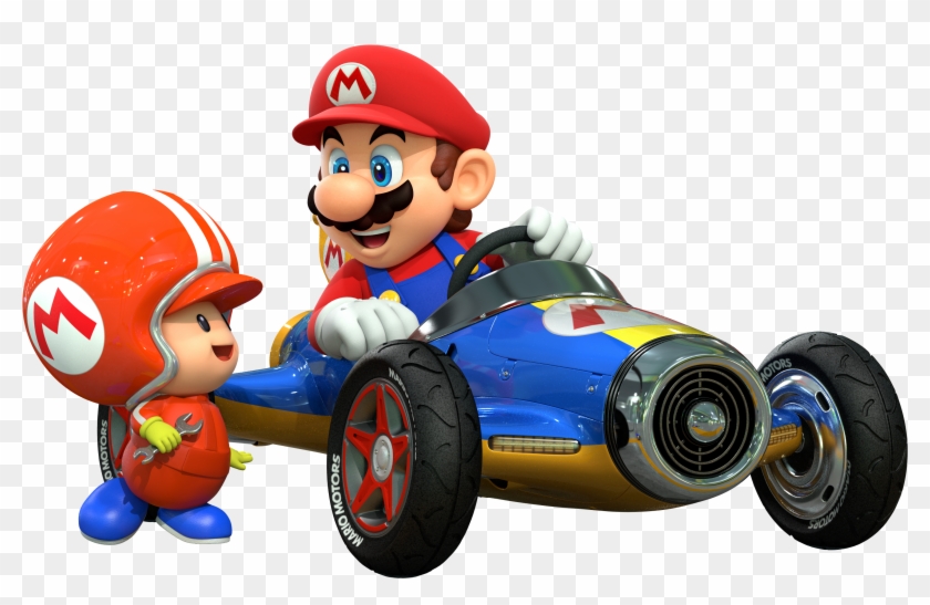 Mario Kart Clip Art Medium Size - Mario And Toad Mario Kart 8 #665637