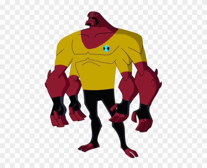 Grant As Four Arms By Auraterrorbird - Ben 10 Four Arms #665693