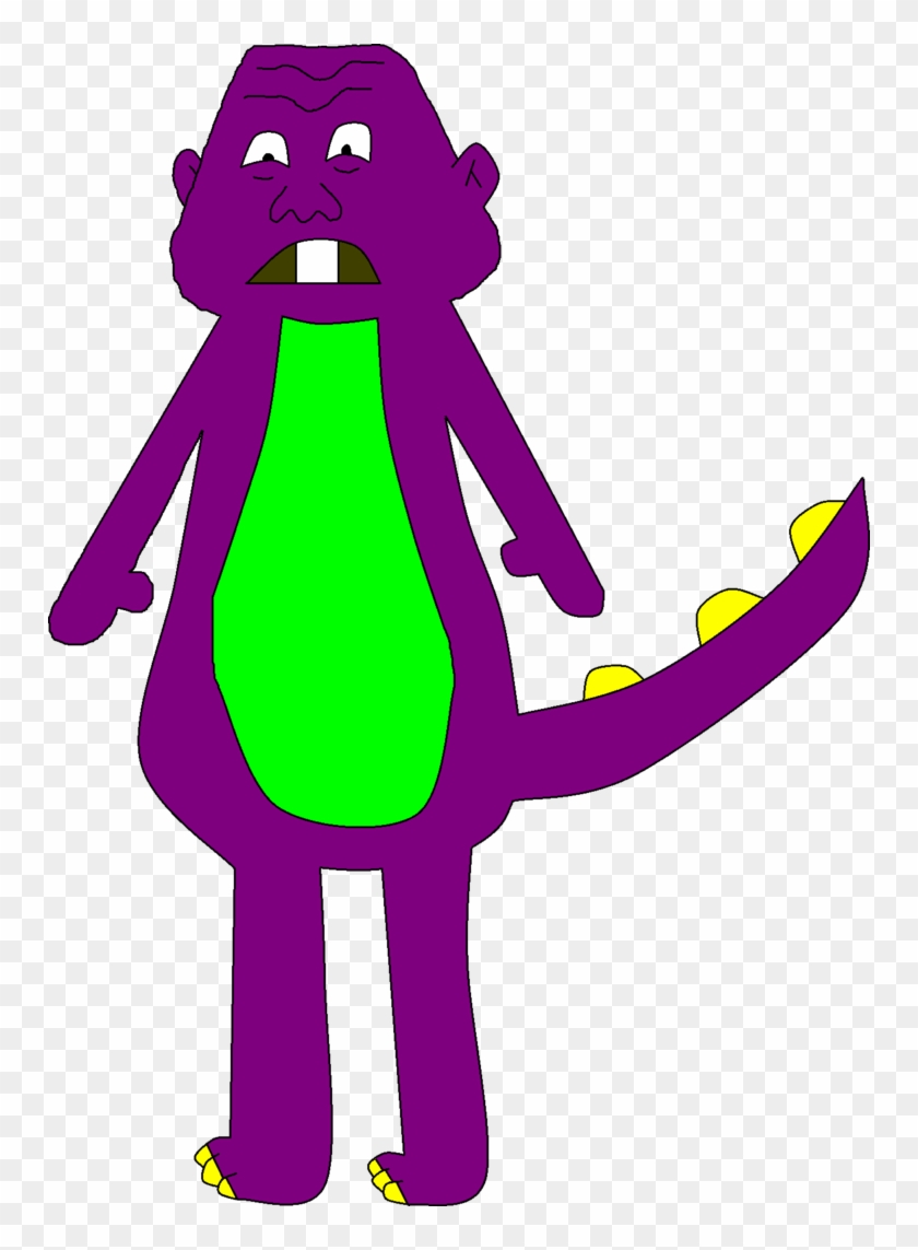 Barney The Pinhead Dinosaur By Kuhnstylepro - Barney Head Transparent Background #665729