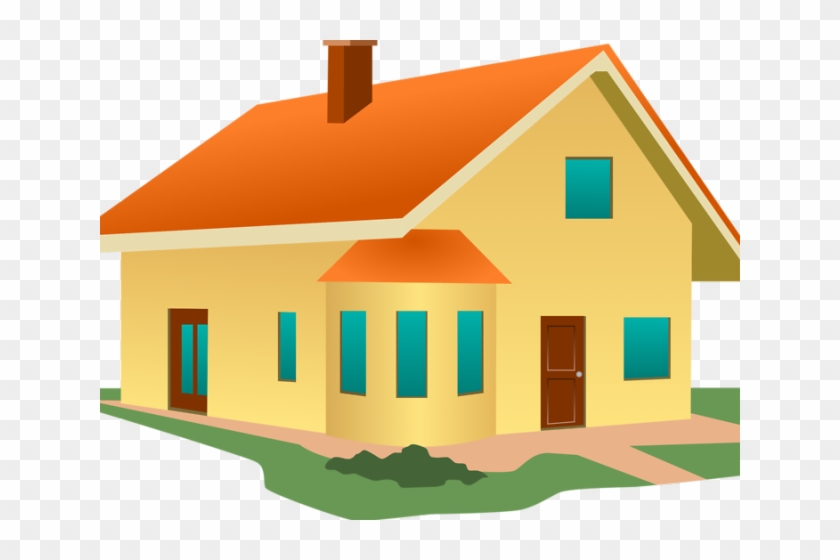 Home Clipart Housing Development - Transparent House Background Png #665897