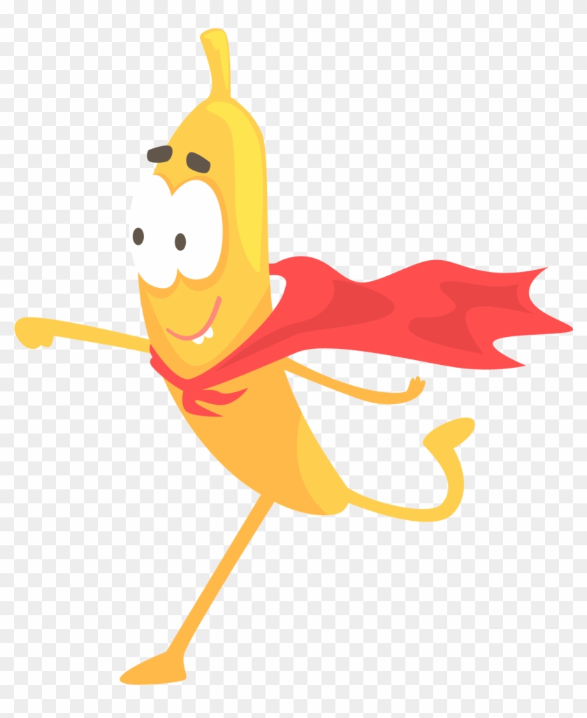 Super Banana - Banana Superhero #666372