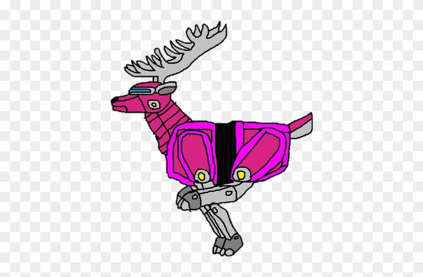 Fuchsia Stag Deer Zord - Fuchsia Stag Deer Zord #666424