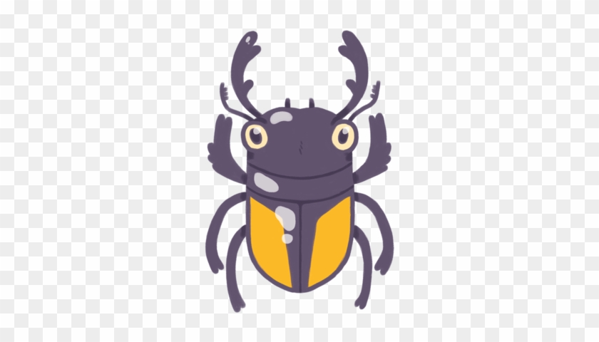 Golden Stag Beetle - Beetle #666538