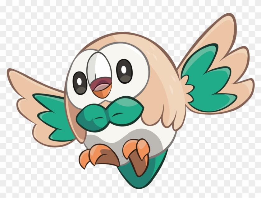 Rowlet - Rowlet Pokemon Png #666612