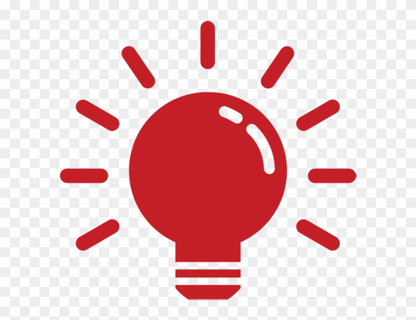 Light Bulb Red Web Glossy Icon Stock Illustrations - Light Bulb Icon Png Red #666633