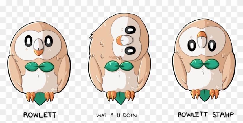 Rowlett Plz By Theoutcastofthenight - Pokémon #666674