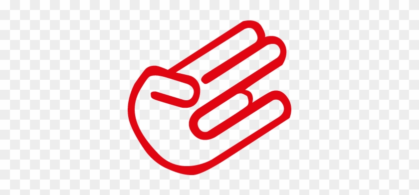 Vector Hands Png Hand Logo Hand Design Related Vector - Hand Sign Logos #666675