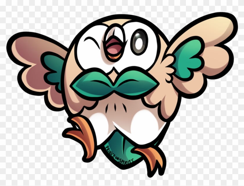 Rowlet Pokemon Shuffle Images - Rowlet Png #666678