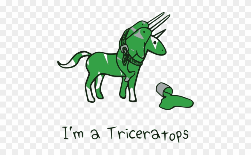Misc, Personal Use, Im A Triceratops, - Unicorn #666683