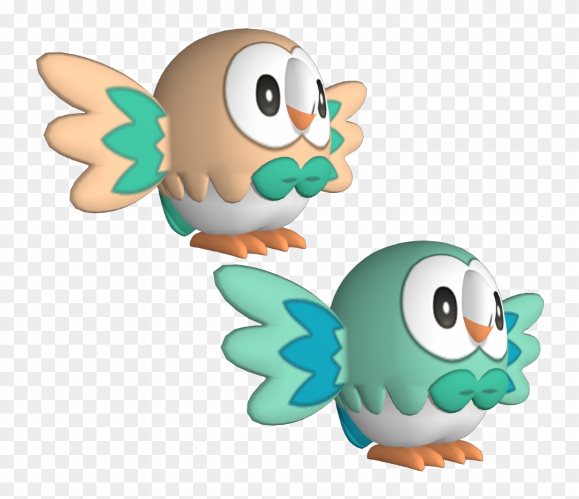 Pokémon Sun / Moon - Rowlet Model Sheet #666689