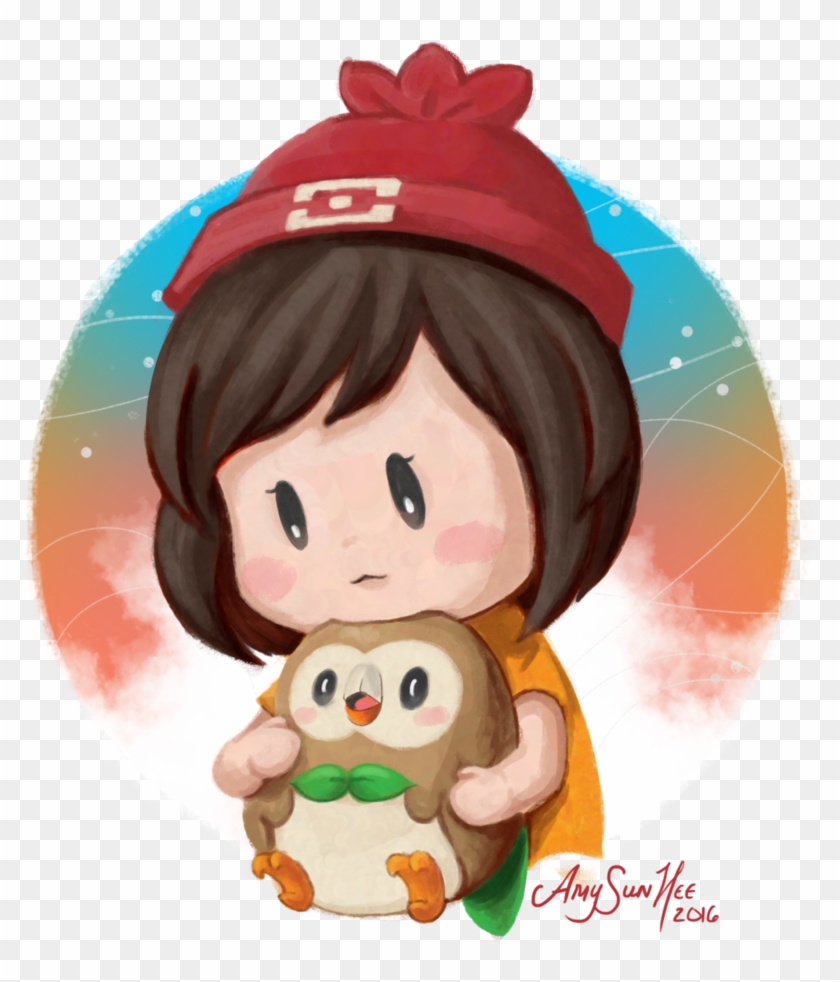 Pokemon Gen - Rowlet Hug #666717