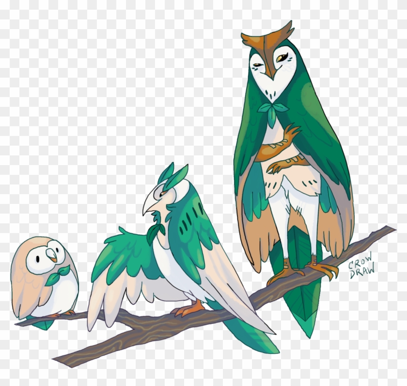 Rowlet Pokemon Sun And Moon Pokemon Sm Rowlet Evolution - Pokémon Sun And Moon #666731